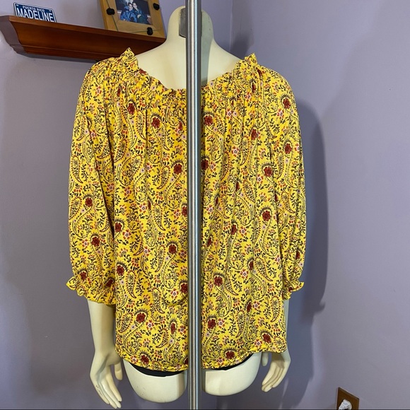 Mellóday Off-Shoulder Ruffled Top - Picture 4 of 12